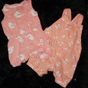 Baby Girl One piece Sets